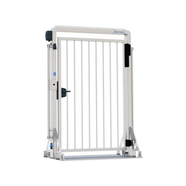 V-DOOR | dimensions: 1000 x 1516 x 2205 mm, passage width: 1290 mm | door on steel plate | electromechanical
